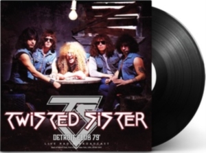 Twisted Sister - Detroit Club '79 (Black Vinyl Lp) in der Gruppe VINYL / Hårdrock bei Bengans Skivbutik AB (5580393)