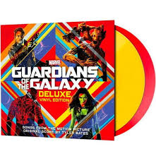 Various Artists - Guardians Of The Galaxy Vol. 1 (Red/Yellow Vinyl) in der Gruppe -Start Vinyl bei Bengans Skivbutik AB (5580457)