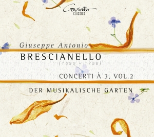 Brescianello G A - Concerti À 3, Vol. 2 in der Gruppe CD / Klassiskt bei Bengans Skivbutik AB (5580481)