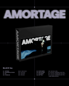 Jisoo - Amortage (Exclusive Edition) (Black Ver.) in der Gruppe CD bei Bengans Skivbutik AB (5580887)