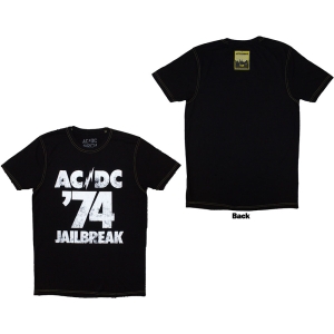 Ac/Dc - 74 Jailbreak Uni Bl T-Shirt in der Gruppe MERCHANDISE / T-shirt / Hårdrock bei Bengans Skivbutik AB (5581202r)