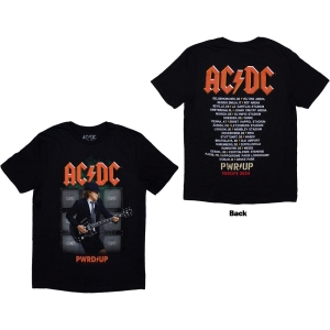 Ac/Dc - Angus Soundwall Eu Tour 24 Uni Bl T-Shirt in der Gruppe MERCHANDISE / T-shirt / Hårdrock bei Bengans Skivbutik AB (5581204r)