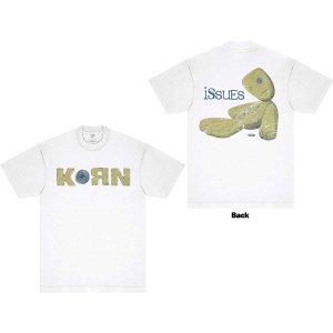 Korn - Doll Issues Uni Wht T-Shirt in der Gruppe MERCHANDISE / T-shirt / Hårdrock bei Bengans Skivbutik AB (5581242r)