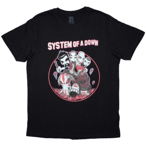 System Of A Down - Mushroom People Uni Bl T-Shirt in der Gruppe MERCHANDISE / T-shirt / Hårdrock bei Bengans Skivbutik AB (5581255r)