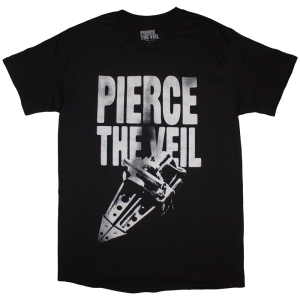 Pierce The Veil - Large Text Uni Bl T-Shirt (XL) in der Gruppe MERCHANDISE / T-shirt / Pop-Rock bei Bengans Skivbutik AB (5581308)