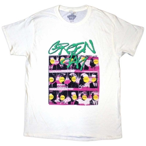 Green Day - Nimrod Mugshots Uni Natrl T-Shirt in der Gruppe MERCHANDISE / T-shirt / Punk bei Bengans Skivbutik AB (5581327r)