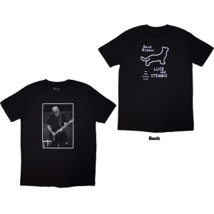 David Gilmour - Luck & Strange Black Cat Strat Uni Bl T-Shirt in der Gruppe MERCHANDISE / T-shirt / Pop-Rock bei Bengans Skivbutik AB (5581543r)