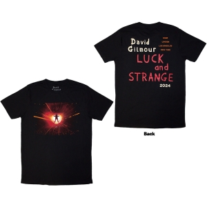 David Gilmour - Luck & Strange Stage Shot Uni Bl T-Shirt in der Gruppe MERCHANDISE / T-shirt / Pop-Rock bei Bengans Skivbutik AB (5581546r)