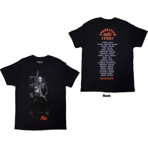Bruce Springsteen - Tour 24 Wheel Uni Bl T-Shirt in der Gruppe MERCHANDISE / T-shirt / Pop-Rock bei Bengans Skivbutik AB (5581575r)