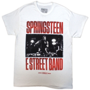 Bruce Springsteen - Tour 24 E-Street Band Uni Wht T-Shirt in der Gruppe MERCHANDISE / T-shirt / Pop-Rock bei Bengans Skivbutik AB (5581580r)