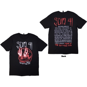 Sum 41 - Tour 24 Skull Uni Bl T-Shirt in der Gruppe MERCHANDISE / T-shirt / Punk bei Bengans Skivbutik AB (5581581r)