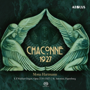 Mona Hartmann - Chaconne 1927 - Works For Organ in der Gruppe UNSERE TIPPS / Freitagsveröffentlichungen / 2025-04-04 bei Bengans Skivbutik AB (5581651)