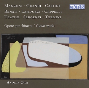 Andrea Orsi - Opere Per Chitarra - Guitar Works in der Gruppe UNSERE TIPPS / Freitagsveröffentlichungen / 2025-04-04 bei Bengans Skivbutik AB (5581653)