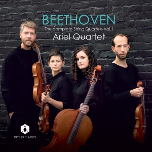 Ariel Quartet - Beethoven Complete String Quartets Vol 1 in der Gruppe CD bei Bengans Skivbutik AB (5581654)