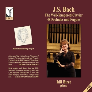 Bach J S - The Well-Tempered Klavier - 48 Prel in der Gruppe CD bei Bengans Skivbutik AB (5581662)
