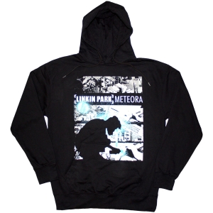 Linkin Park - Meteora Drip Collage Uni Bl Hoodie in der Gruppe MERCHANDISE / Kapuzenpullover / Hårdrock bei Bengans Skivbutik AB (5581721r)