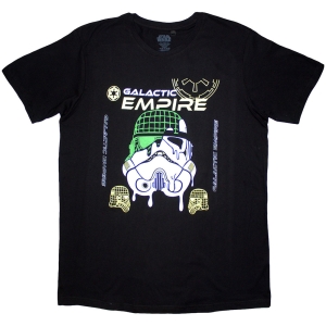 Star Wars - Galactic Empire Melted Mask Uni Bl T-Shirt in der Gruppe MERCHANDISE / T-shirt / Film-Musikal bei Bengans Skivbutik AB (5581722r)