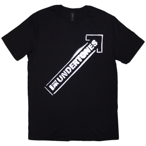 Undertones - Arrow Spray White Uni Bl T-Shirt in der Gruppe MERCHANDISE / T-shirt / Pop-Rock bei Bengans Skivbutik AB (5581804r)