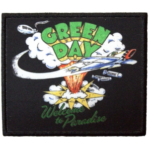 Green Day - Welcome To Paradise Printed Patch in der Gruppe MERCHANDISE / Merch / Punk bei Bengans Skivbutik AB (5581824)