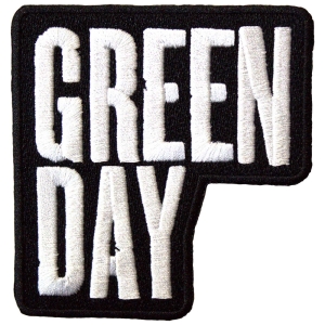 Green Day - Stacked Logo Woven Patch in der Gruppe MERCHANDISE / Merch / Punk bei Bengans Skivbutik AB (5581826)