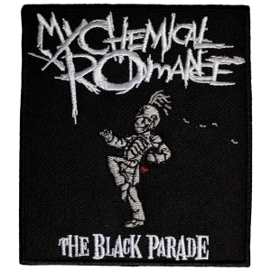My Chemical Romance - The Black Parade Cover Woven Patch in der Gruppe MERCHANDISE / Merch / Pop-Rock bei Bengans Skivbutik AB (5581845)
