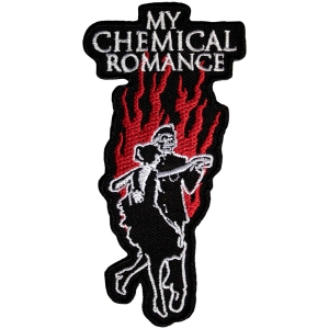 My Chemical Romance - Military Ball Woven Patch in der Gruppe MERCHANDISE / Merch / Pop-Rock bei Bengans Skivbutik AB (5581847)