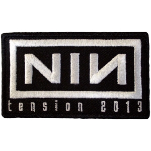 Nine Inch Nails - Tension 2013 Woven Patch in der Gruppe MERCHANDISE / Merch / Pop-Rock bei Bengans Skivbutik AB (5581869)