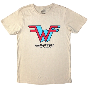 Weezer - W Uni Sand T-Shirt  (XL) in der Gruppe -Start Tshirt bei Bengans Skivbutik AB (5581915)