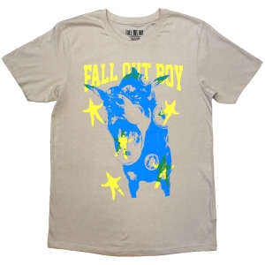 Fall Out Boy - Dog Uni Sand T-Shirt in der Gruppe MERCHANDISE / T-shirt / Pop-Rock bei Bengans Skivbutik AB (5581919r)