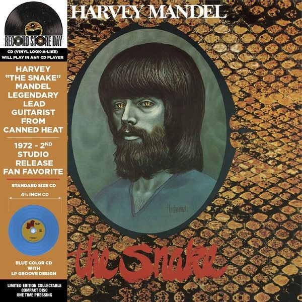 Harvey Mandel - The Snake in der Gruppe CD / Blues bei Bengans Skivbutik AB (5582236)