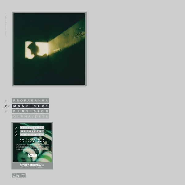 Propaganda - P:Machinery – The Alpha:ßeta Definition (Crystal Clear Vinyl)(Rsd2025) in der Gruppe Korr_grupp / bei Bengans Skivbutik AB (5582340)