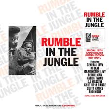 Soul Jazz Records Presents - Rumble In The Jungle (Red Vinyl) in der Gruppe UNSERE TIPPS / Record Store Day / RSD 2025 bei Bengans Skivbutik AB (5582377)