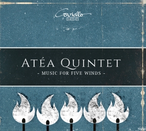 Atéa Quintet - Works For Wind Quintet in der Gruppe CD / Klassiskt bei Bengans Skivbutik AB (5582503)