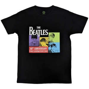Beatles - Us 1964 Uni Bl T-Shirt in der Gruppe MERCHANDISE / T-shirt / Pop-Rock bei Bengans Skivbutik AB (5583007r)
