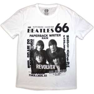 Beatles - 1966 Uni Wht T-Shirt in der Gruppe MERCHANDISE / T-shirt / Pop-Rock bei Bengans Skivbutik AB (5583013r)