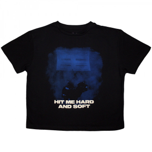 Billie Eilish - Hmhas Blue Lines Lady Bl Crop Top in der Gruppe MERCHANDISE / T-shirt / Pop-Rock bei Bengans Skivbutik AB (5583531r)