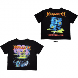 Megadeth - Contaminated Lady Bl Crop Top in der Gruppe Övrigt /  bei Bengans Skivbutik AB (5583544r)