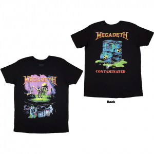 Megadeth - Contaminated Uni Bl T-Shirt in der Gruppe Övrigt /  bei Bengans Skivbutik AB (5583545r)