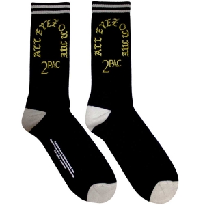 Tupac - All Eyez On Me Uni Bl Socks in der Gruppe MERCHANDISE / Merch / Hip Hop-Rap bei Bengans Skivbutik AB (5583627)