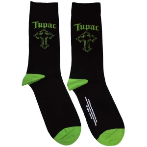 Tupac - Green Cross Uni Bl Socks in der Gruppe MERCHANDISE /  /  bei Bengans Skivbutik AB (5583629)