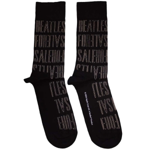 Beatles - For Sale Text Outlines Repeat Uni Bl Socks in der Gruppe MERCHANDISE / Merch / Pop-Rock bei Bengans Skivbutik AB (5583646)