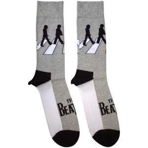 Beatles - Abbey Road Silhouettes Uni Grey Socks in der Gruppe MERCHANDISE / Merch / Pop-Rock bei Bengans Skivbutik AB (5583648)
