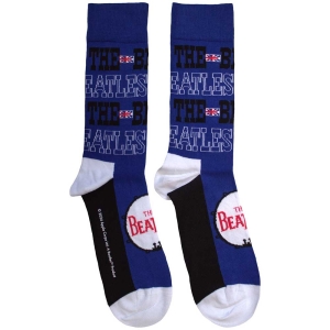 Beatles - Budokan Poster & Drum Logo Uni Blue Socks in der Gruppe MERCHANDISE / Merch / Pop-Rock bei Bengans Skivbutik AB (5583652)