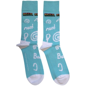 Beatles - Magical Mystery Tour Aynil Uni Lht Blue Socks in der Gruppe MERCHANDISE / Merch / Pop-Rock bei Bengans Skivbutik AB (5583659)