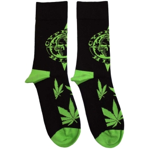 Cypress Hill - Logo & Leaves Uni Bl Socks in der Gruppe MERCHANDISE / Merch / Hip Hop-Rap bei Bengans Skivbutik AB (5583670)