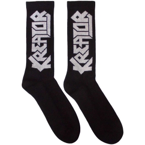 Kreator - Logo Uni Bl Socks in der Gruppe MERCHANDISE / Merch / Hårdrock bei Bengans Skivbutik AB (5583679)