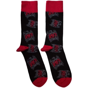Slayer - Eagle Crest Pattern Uni Bl Socks in der Gruppe MERCHANDISE / Merch / Hårdrock bei Bengans Skivbutik AB (5583688)