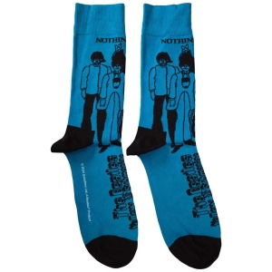 Beatles - Yellowsubmarine Sub & Band Outlines Uni Blue Socks in der Gruppe MERCHANDISE / Merch / Pop-Rock bei Bengans Skivbutik AB (5583693)