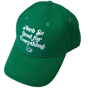 Bob Marley - Herb So Good Green Baseball Cap in der Gruppe MERCHANDISE / Merch / Reggae bei Bengans Skivbutik AB (5583697)