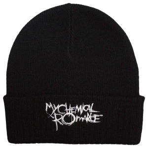 My Chemical Romance - The Black Parade Logo Bl Beanie Hat in der Gruppe MERCHANDISE / Merch / Pop-Rock bei Bengans Skivbutik AB (5583707)